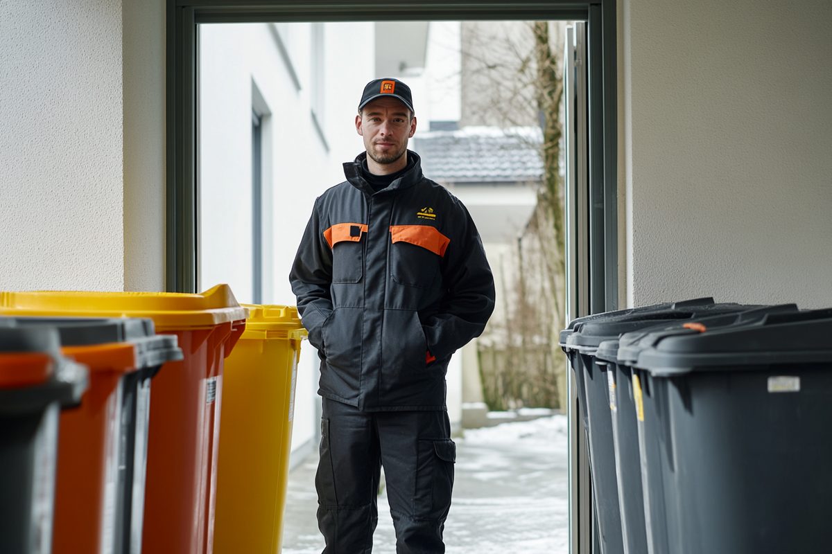 Müllmanagement Mannheim – Hausmeister organisiert Mülltonnen
